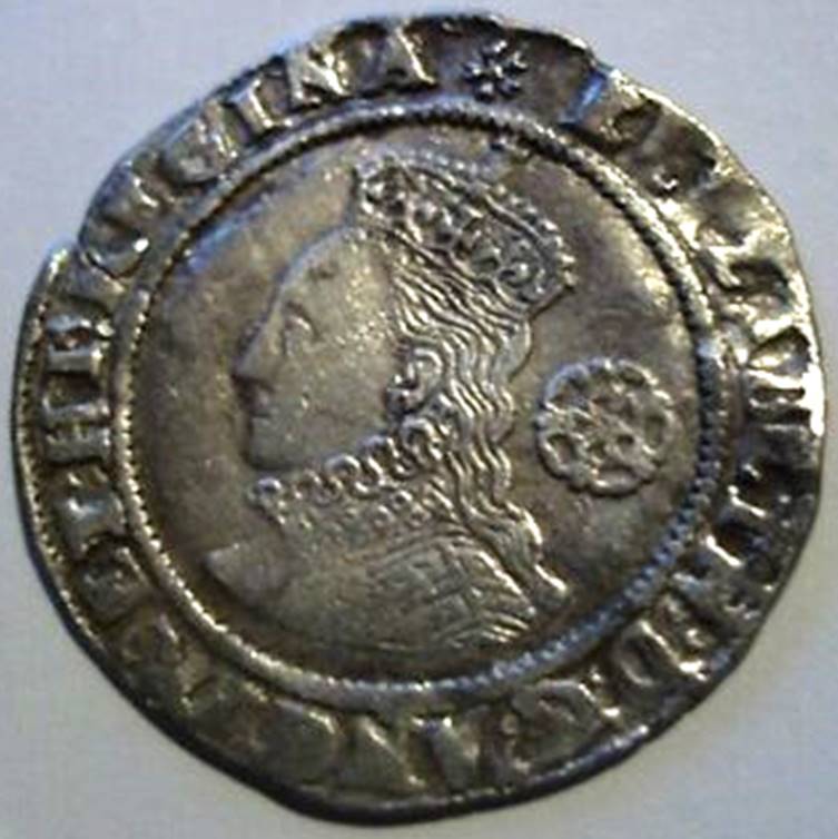 Elizabeth-I-Sixpence